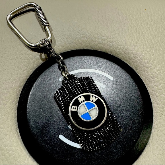 Unique 925 Sterling Silver Keychain, BMW LOGO, Great Finish - Picture 1 of 8
